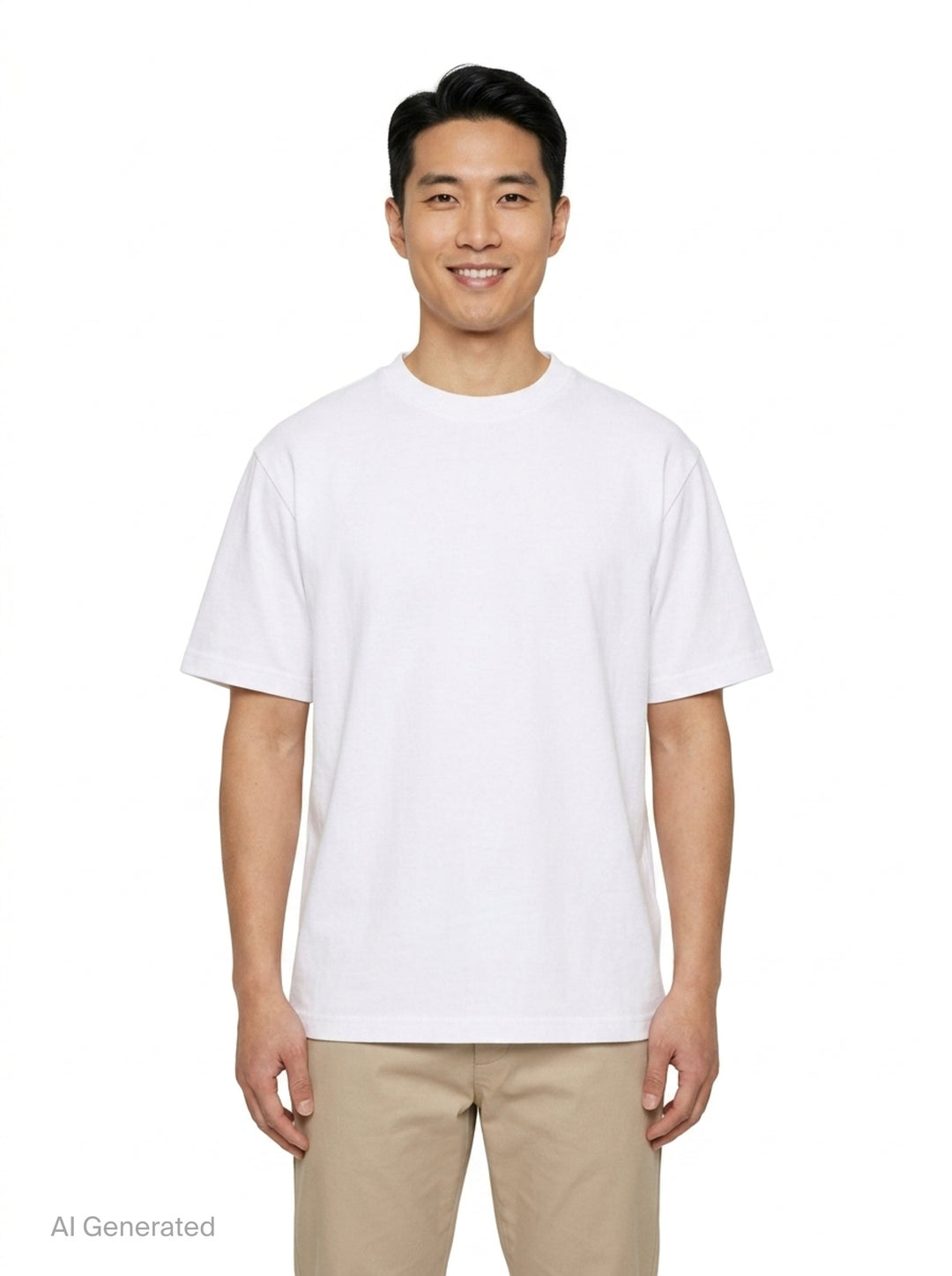 Logo Tee With Hairy Flocking | Solid Homme | Club21 - front