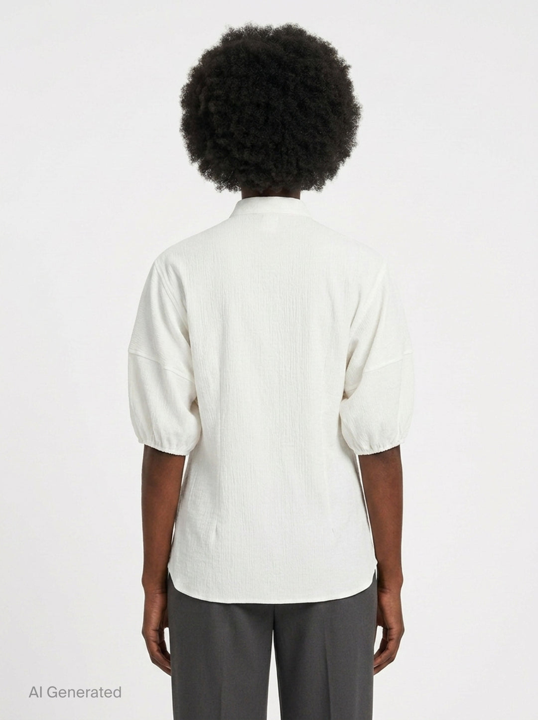 Balloon Sleeve Shirt | Stella McCartney | Club21 - back