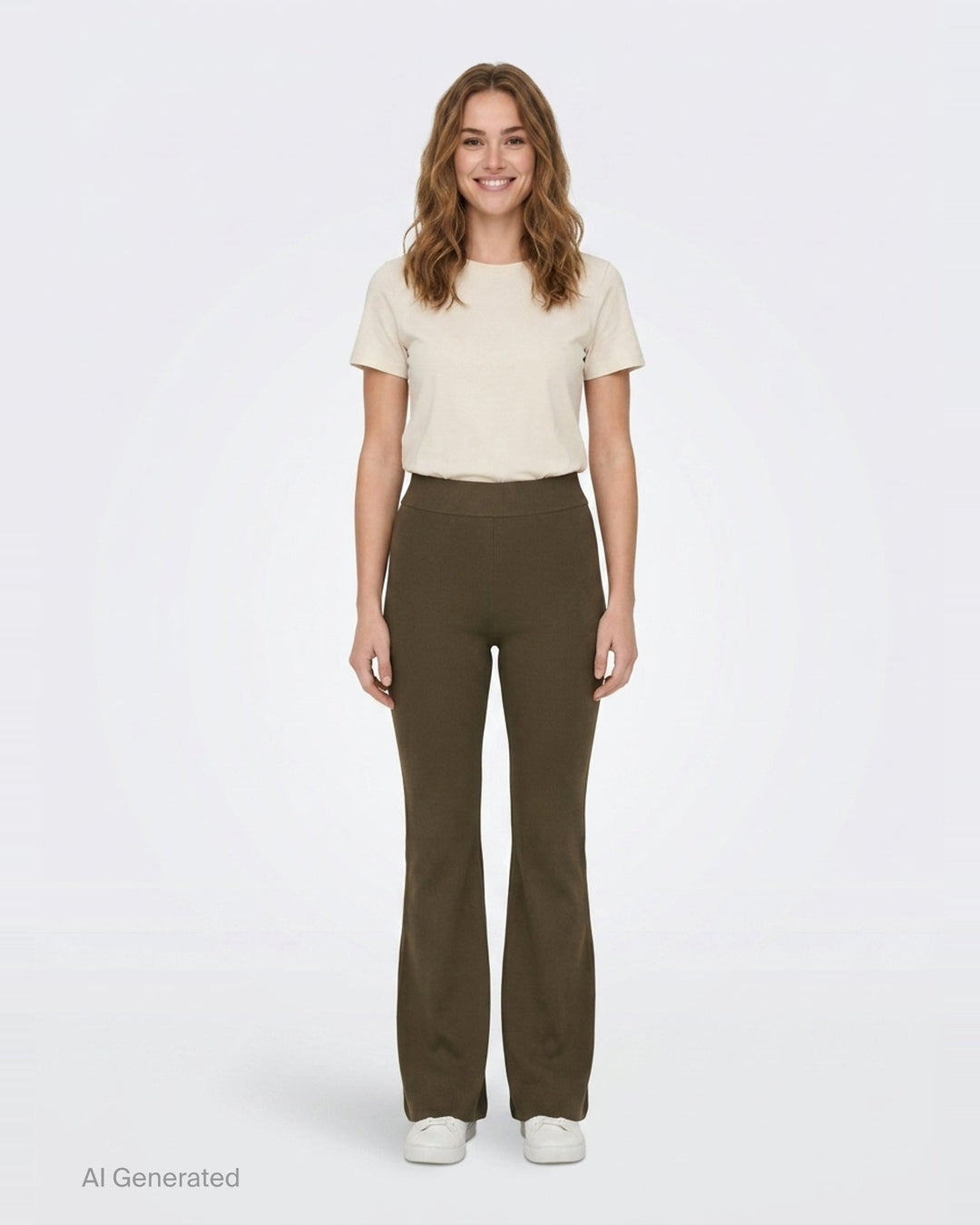 Compact Knit Iconic Trousers | Stella McCartney | Club21 - front