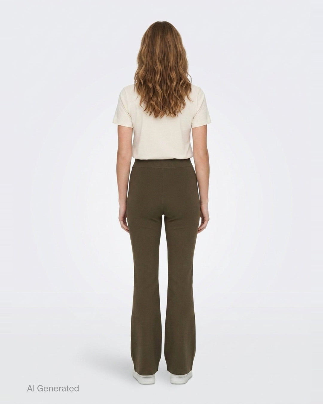 Compact Knit Iconic Trousers | Stella McCartney | Club21 - back