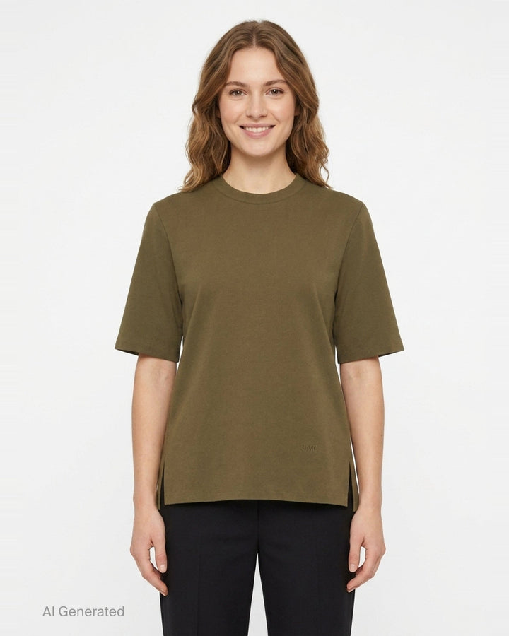 Iconic Compact Knit Top | Stella McCartney | Club21 - front