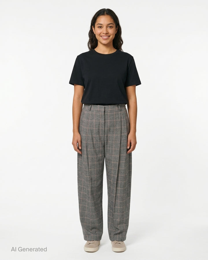 Mid Rise Balloon Tailored Pants | Stella McCartney | Club21 - front