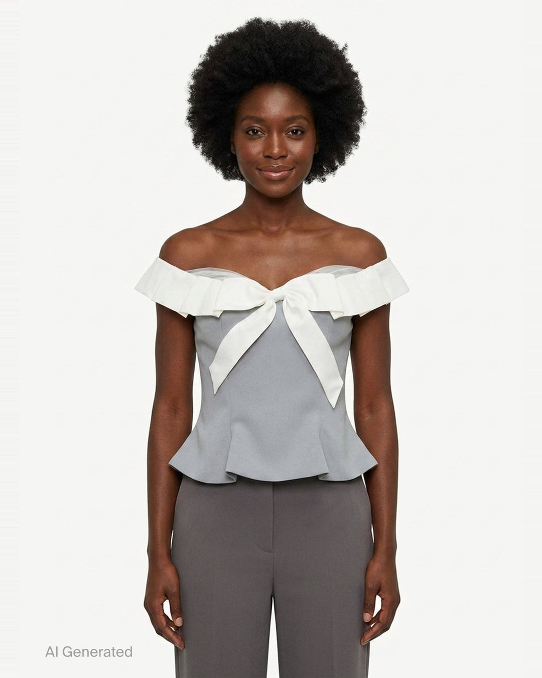 Bow Corset Bustier Top | Stolen Stores | Club21 - front