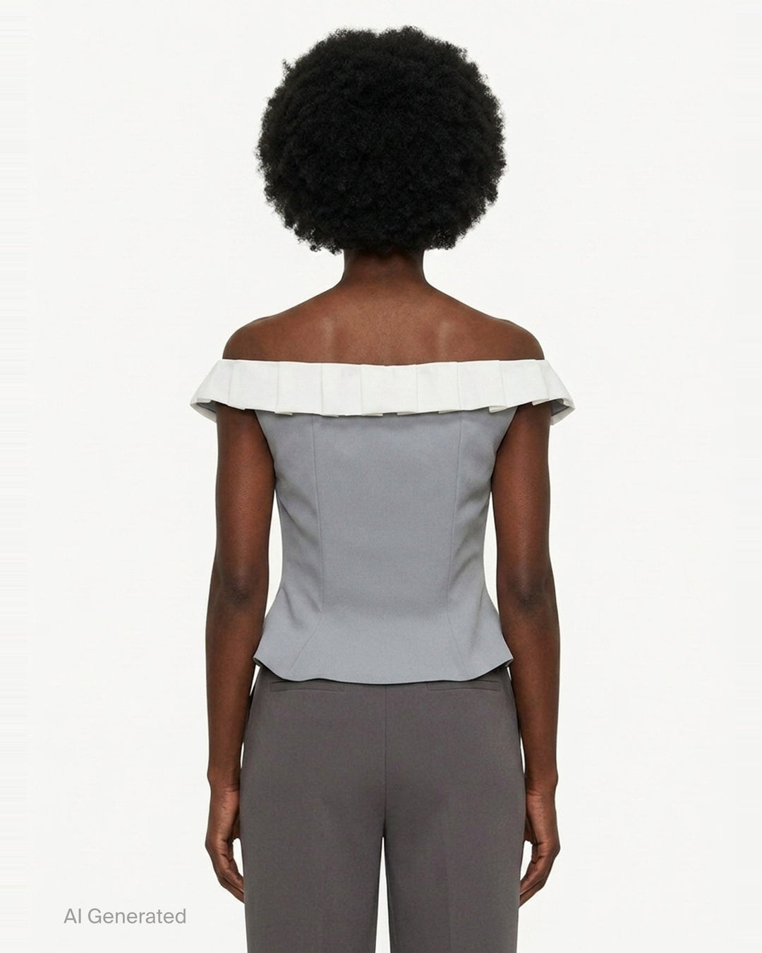 Bow Corset Bustier Top | Stolen Stores | Club21 - back