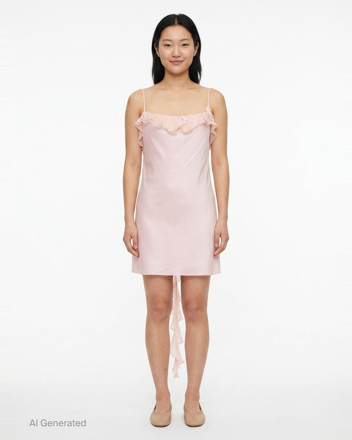 Fairy Ruffle Mini Dress | Stolen Stores | Club21 - front