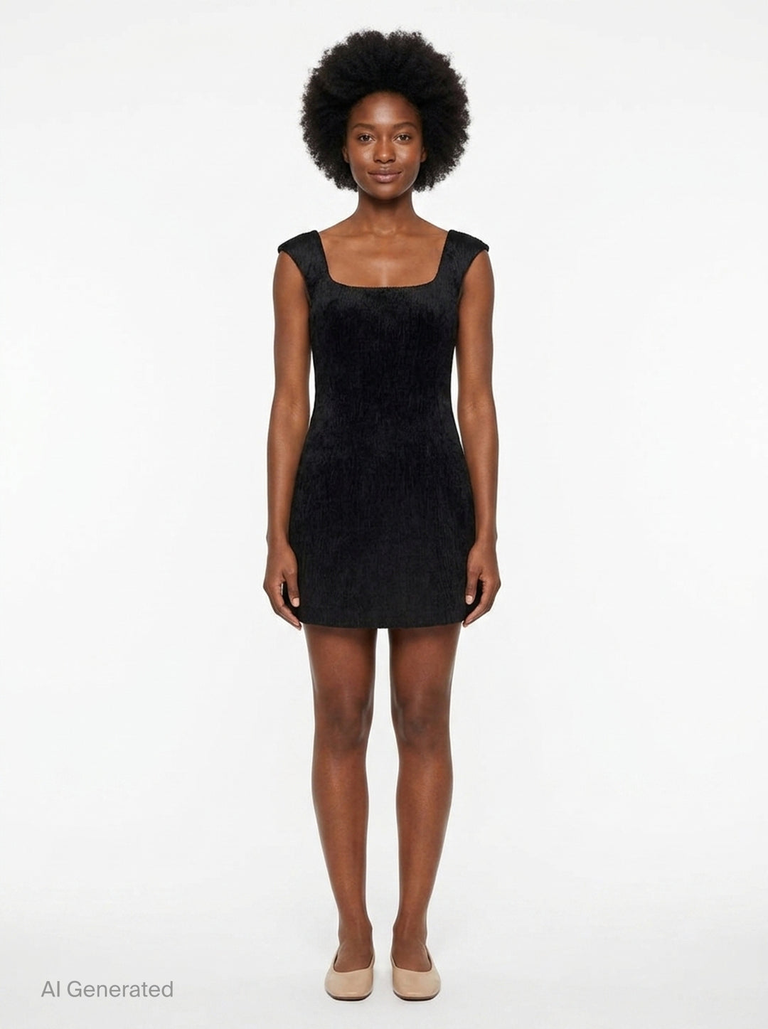 Hand Pleated Mini Dress | Stolen Stores | Club21 - front