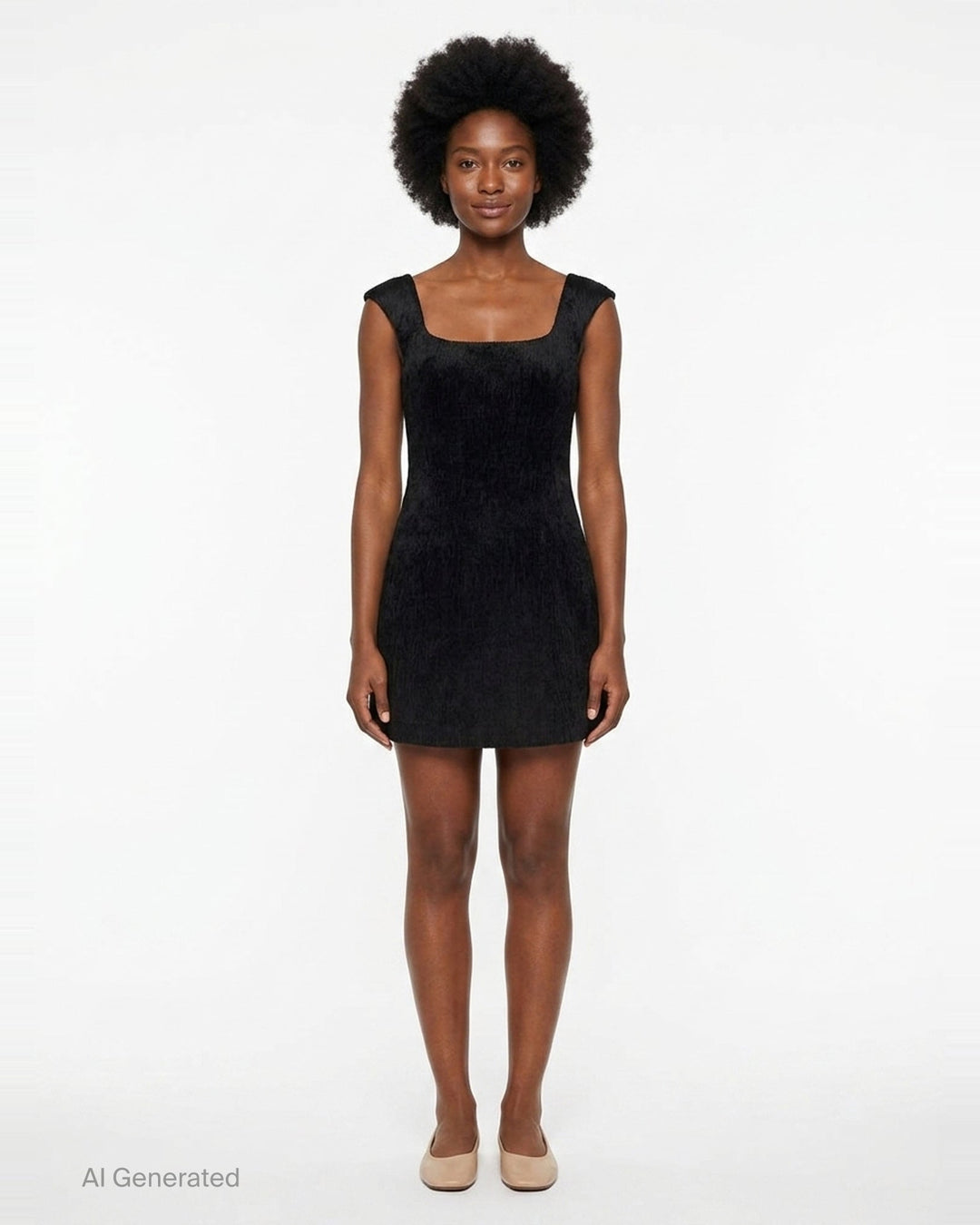 Hand Pleated Mini Dress | Stolen Stores | Club21 - front