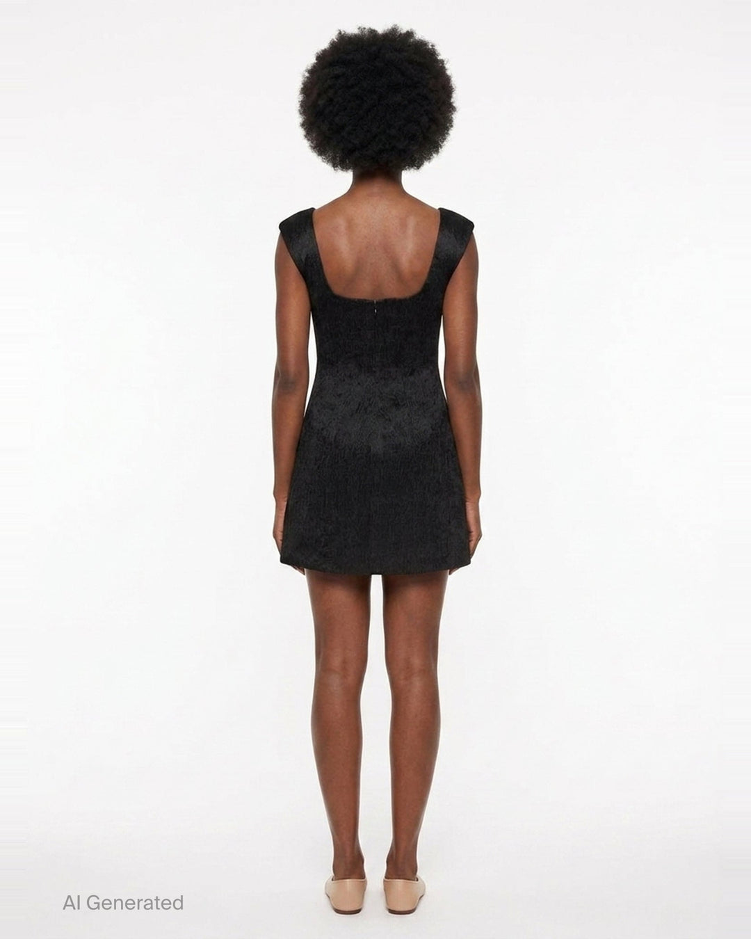 Hand Pleated Mini Dress | Stolen Stores | Club21 - back
