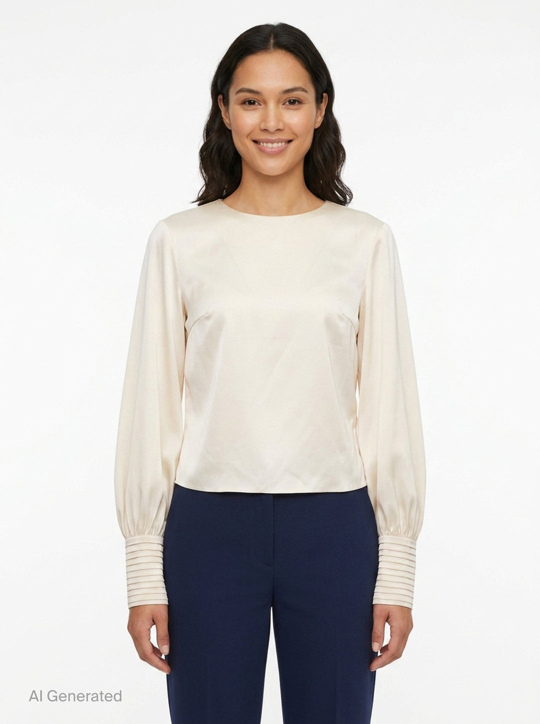 Kaia Balloon Sleeve Blouse | Stolen Stores | Club21 - front