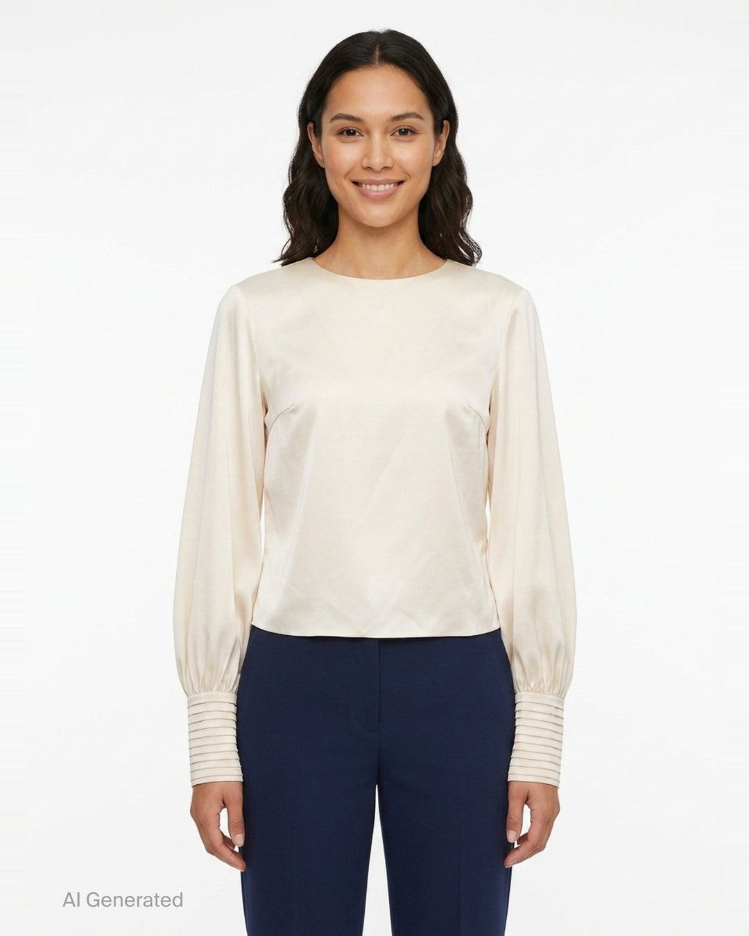 Kaia Balloon Sleeve Blouse | Stolen Stores | Club21 - front