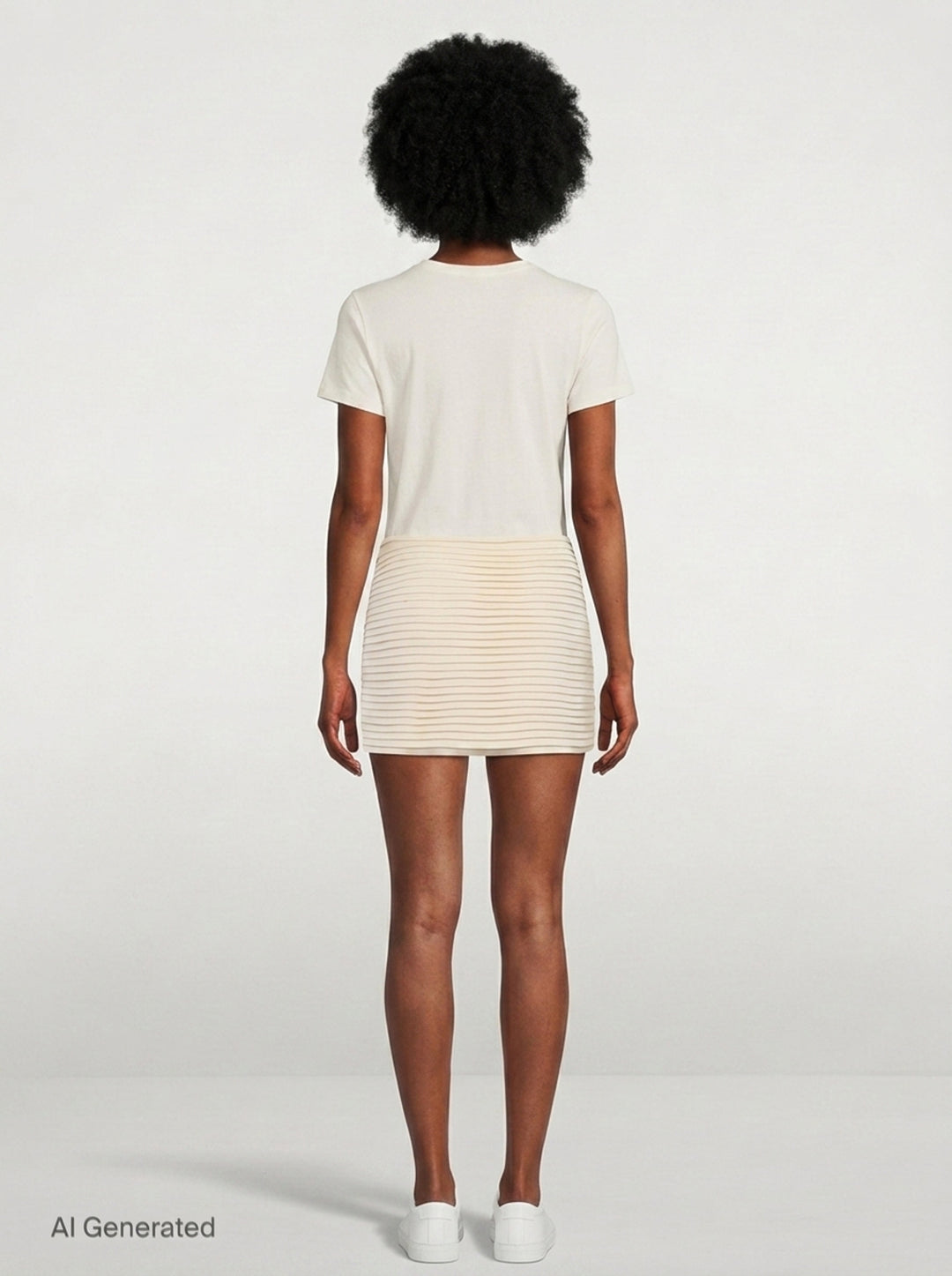 Kaia Pleated Mini Skirt | Stolen Stores | Club21 - back