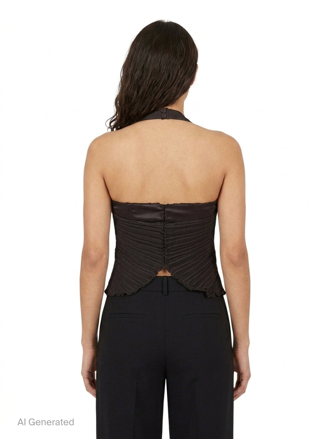 Leaf Draped Bustier | Stolen Stores | Club21 - back