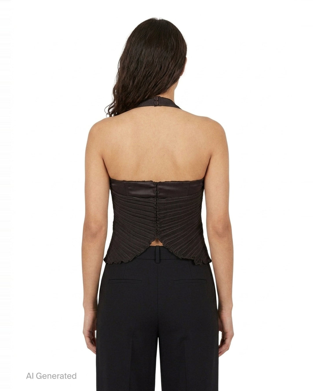 Leaf Draped Bustier | Stolen Stores | Club21 - back