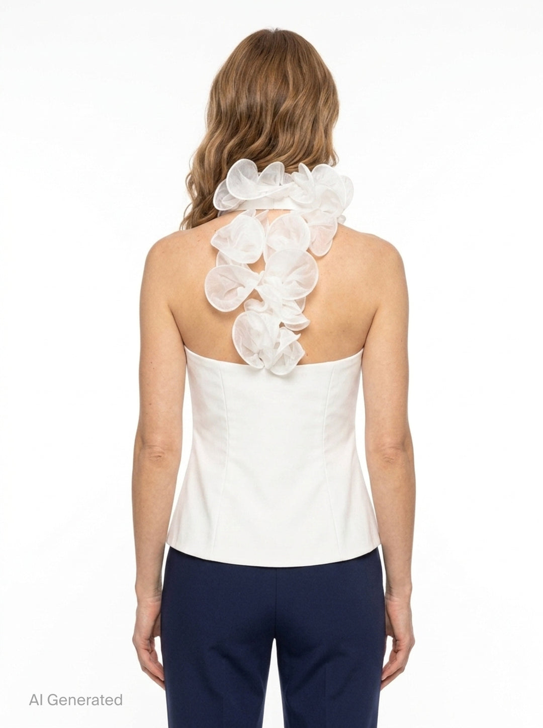 Spiral V-Neck Floral Top | Stolen Stores | Club21 - back