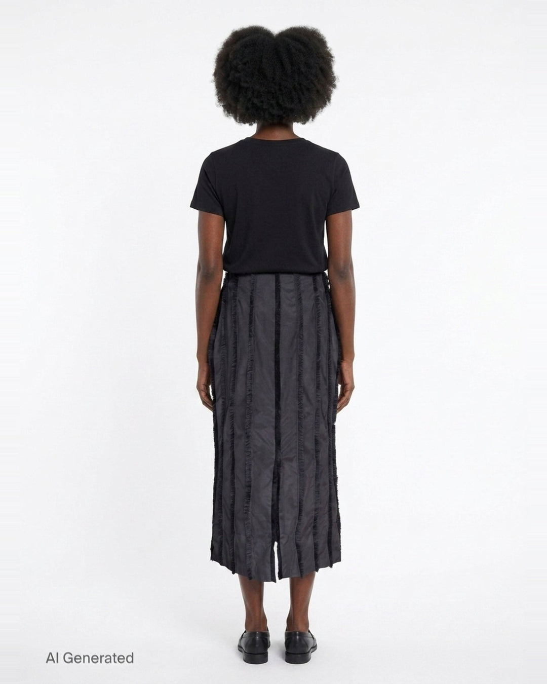 Thread Fringe Midi Skirt | Stolen Stores | Club21 - back