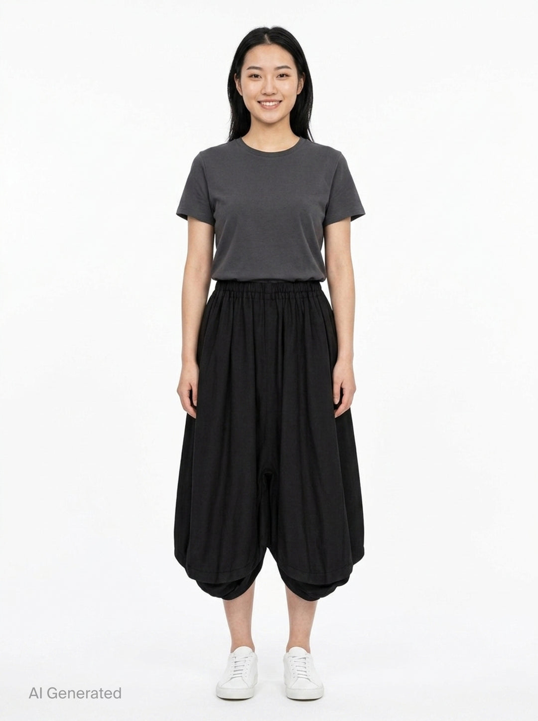 Crinkled Drawstring Pants | Comme des Garçons Homme | Club21 - front