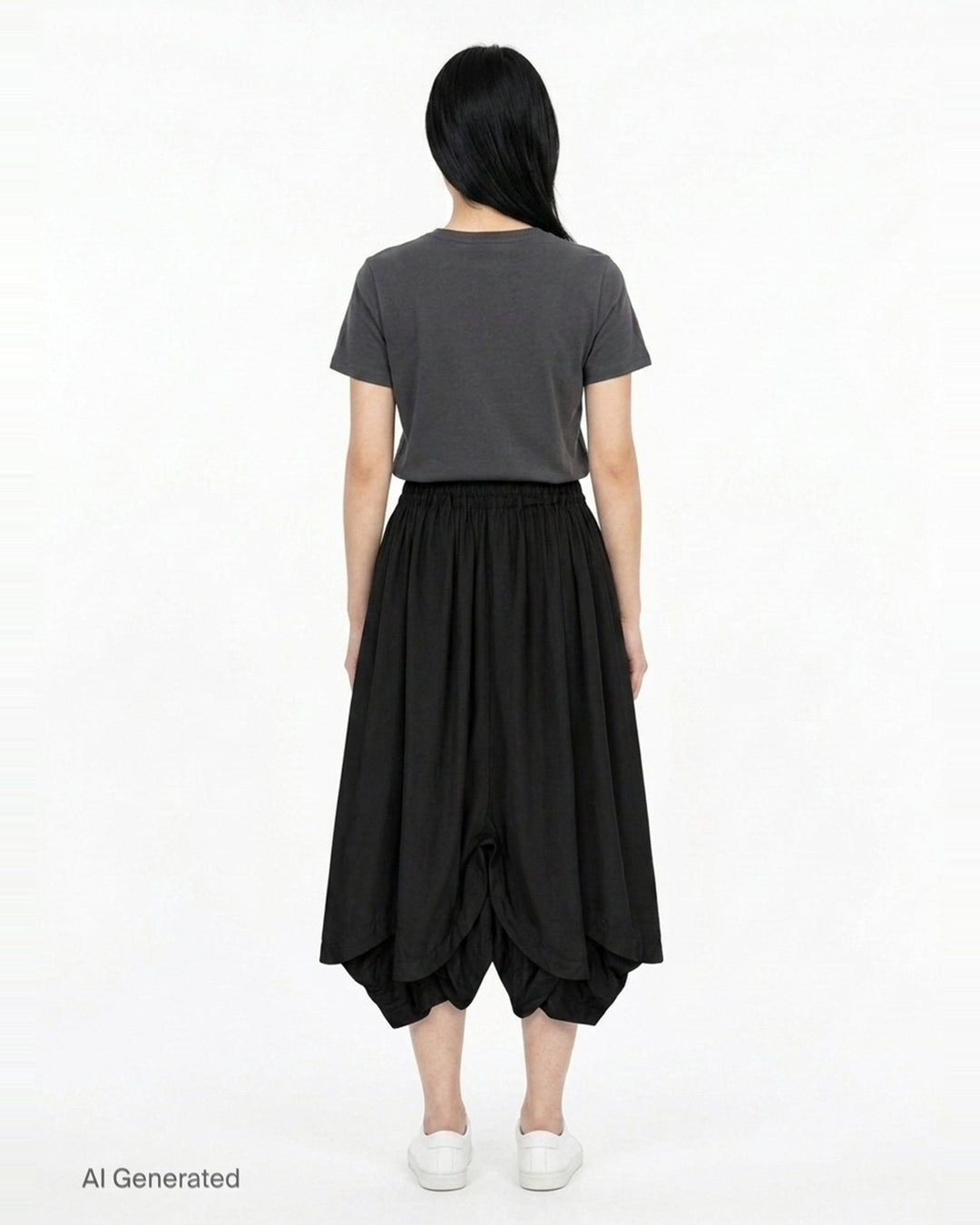 Crinkled Drawstring Pants | Comme des Garçons Homme | Club21 - back