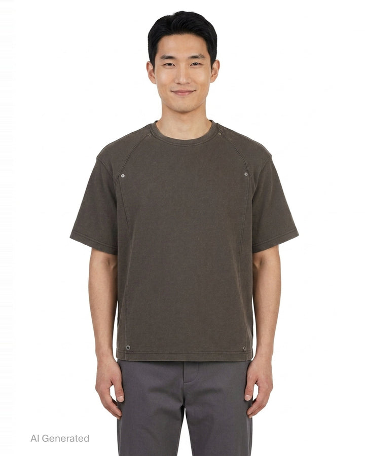 Reset Washed Tee | TEAM WANG design | Club21 - front