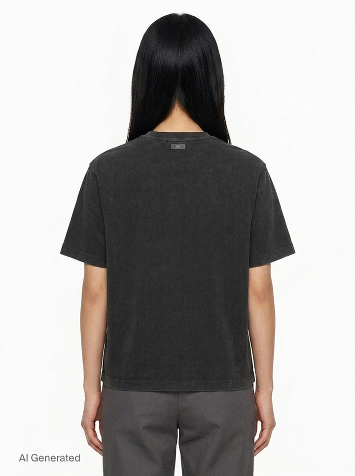 Reset Washed Tee | TEAM WANG design | Club21 - back
