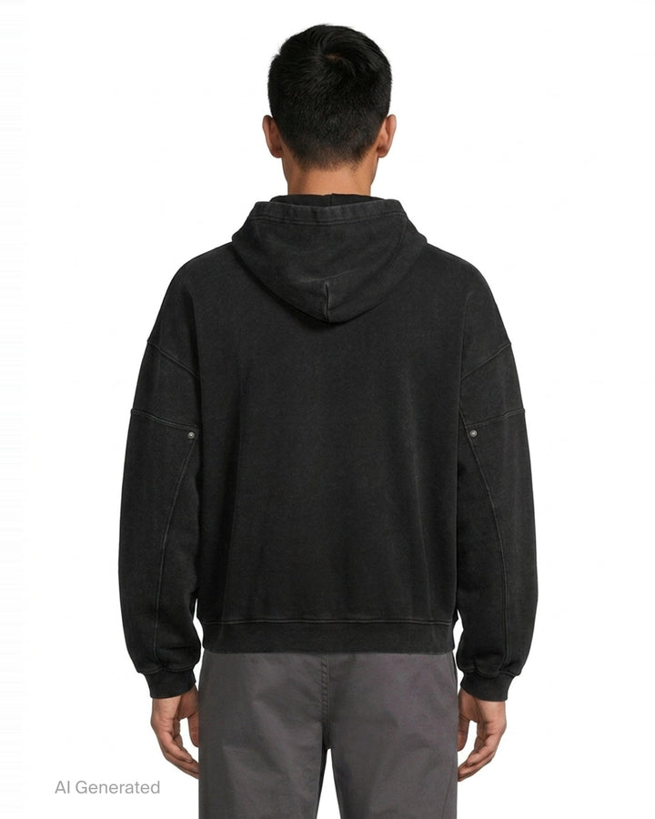 Washed Reset Hoodie | TEAM WANG design | Club21 - back