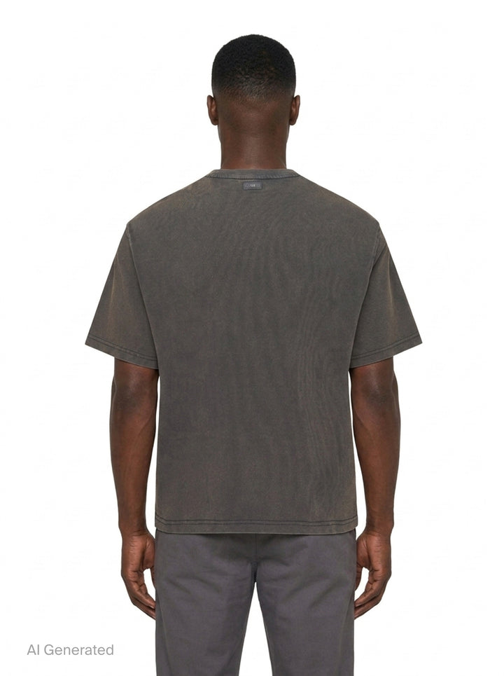 Washed Reset Short Sleeve Tee | TEAM WANG design | Club21 - back