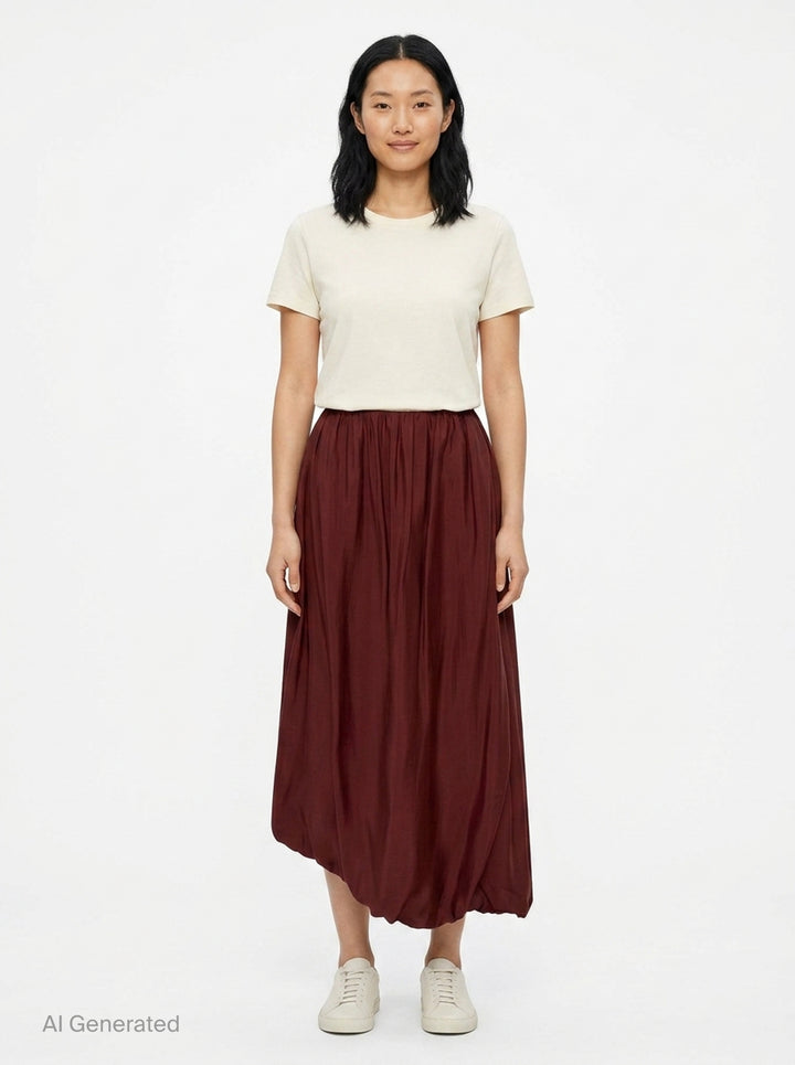 Drift Maxi Skirt | The Loom Atelier | Club21 - front