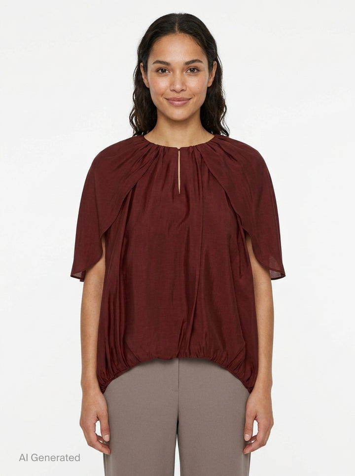 Drift Wing Blouse | The Loom Atelier | Club21 - front