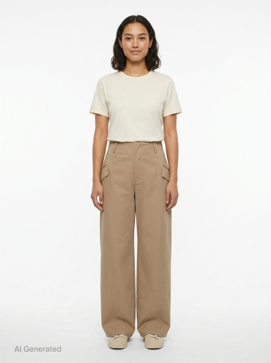 Spiral Line Barrel Trousers | The Loom Atelier | Club21 - front