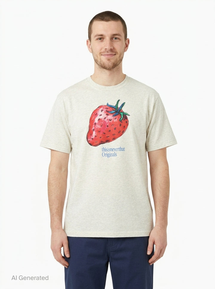 Strawberry Graphic Tee | thisisneverthat | Club21 - front