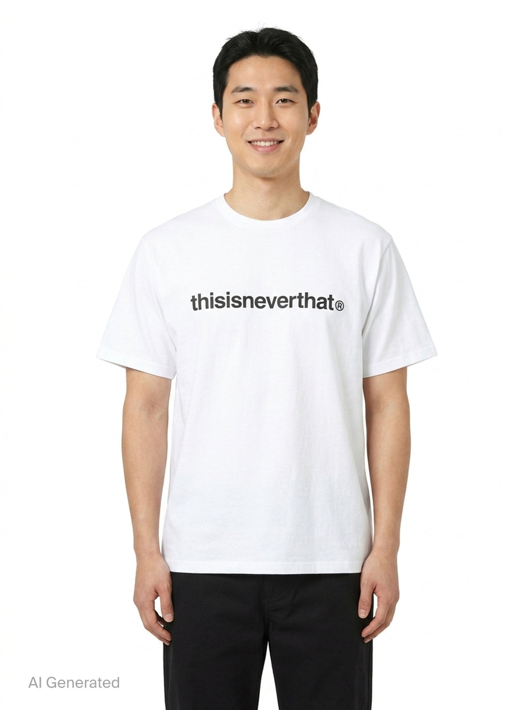 T-Logo Short Sleeve Tee | thisisneverthat | Club21 - front