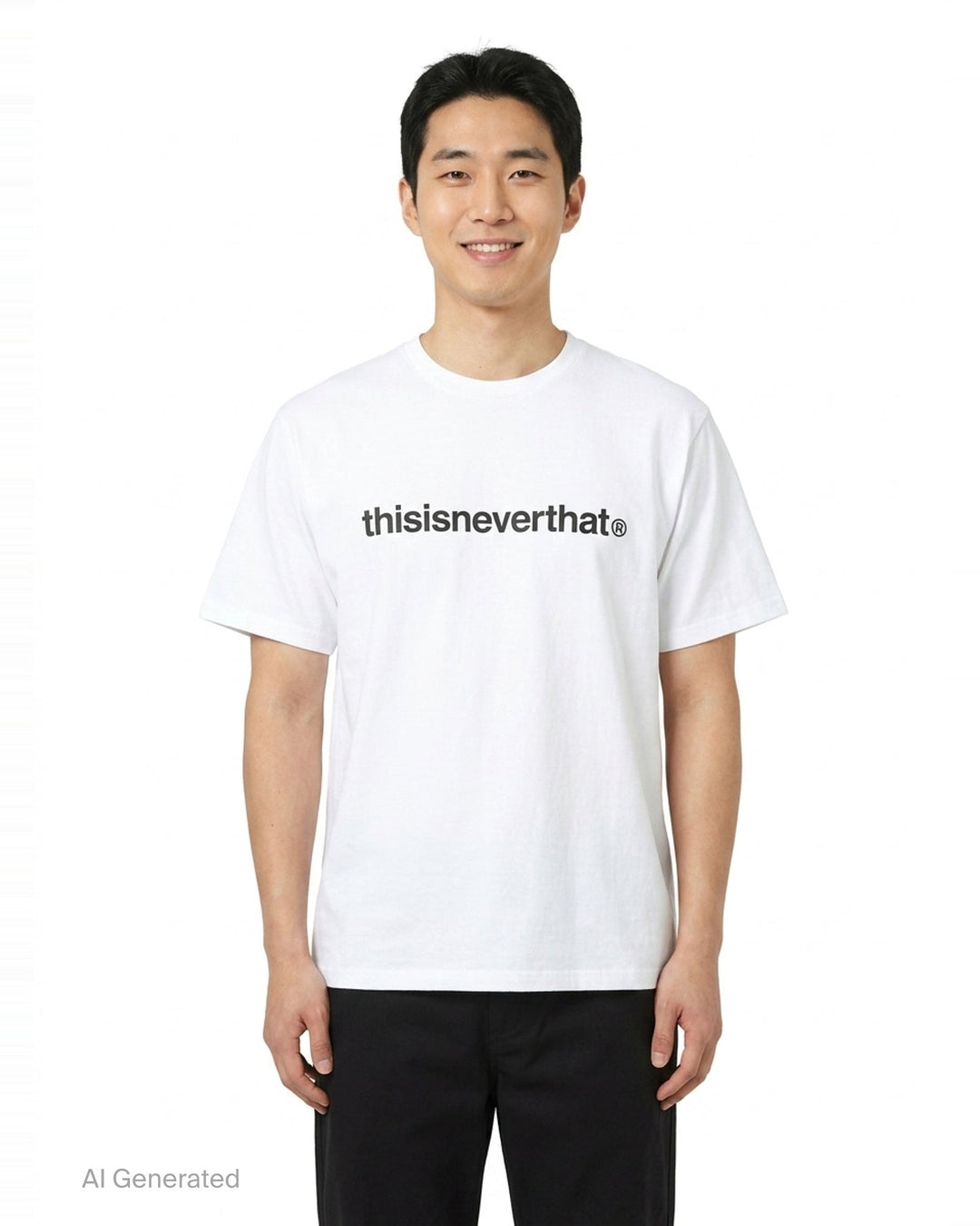 T-Logo Short Sleeve Tee | thisisneverthat | Club21 - front