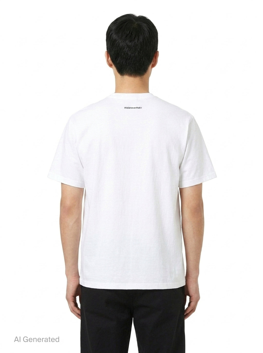 T-Logo Short Sleeve Tee | thisisneverthat | Club21 - back