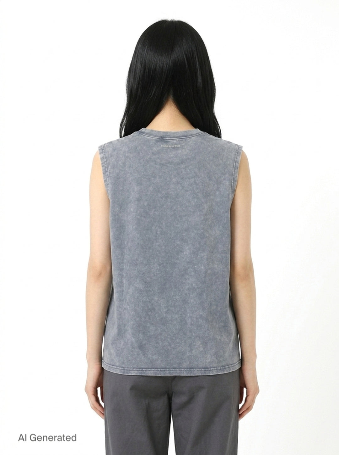 T-Logo Sleeveless Tee | thisisneverthat | Club21 - back