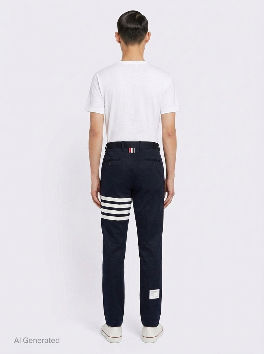4-Bar Chino Trousers | Thom Browne | Club21 - back