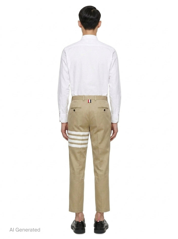 4-Bar Chino Trousers | Thom Browne | Club21 - back