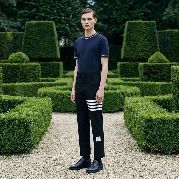 4-Bar Chino Trousers | Thom Browne | Club21 - lifestyle