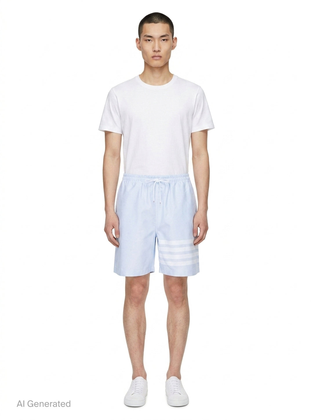 4-Bar Rugby Shorts | Thom Browne | Club21 - front
