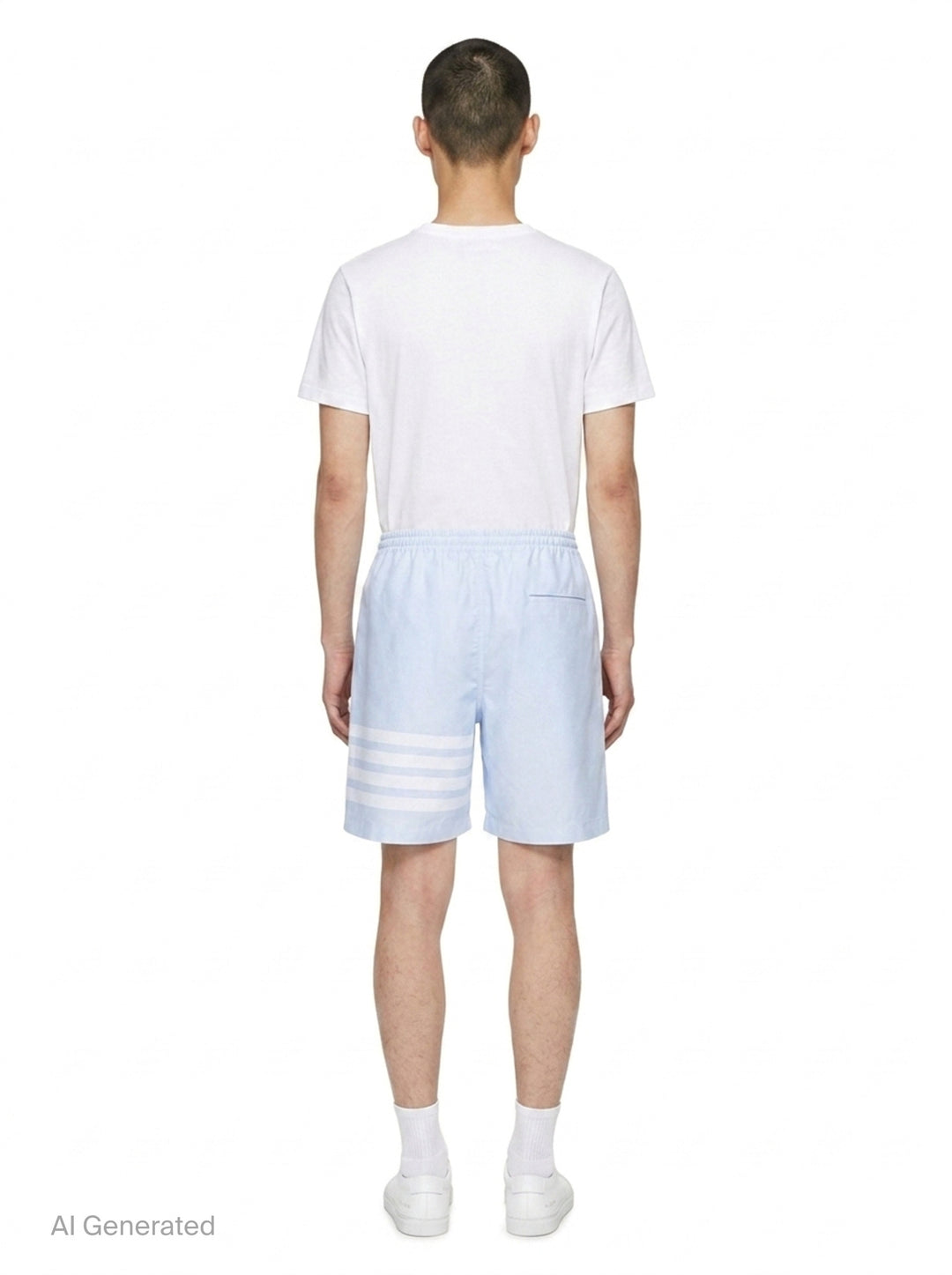 4-Bar Rugby Shorts | Thom Browne | Club21 - back