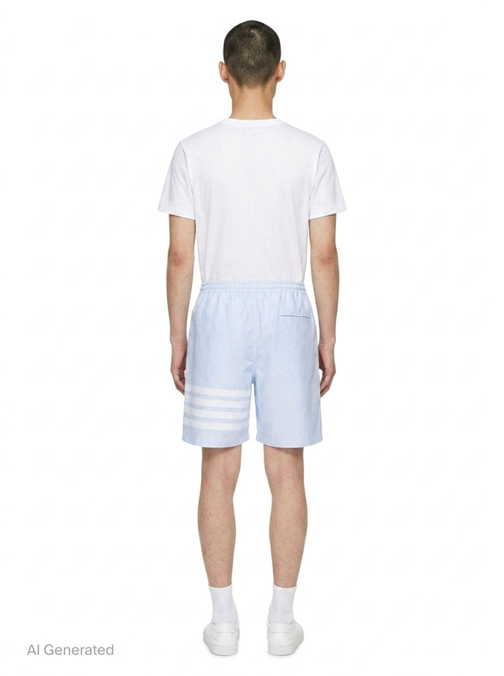 4-Bar Rugby Shorts | Thom Browne | Club21 - back