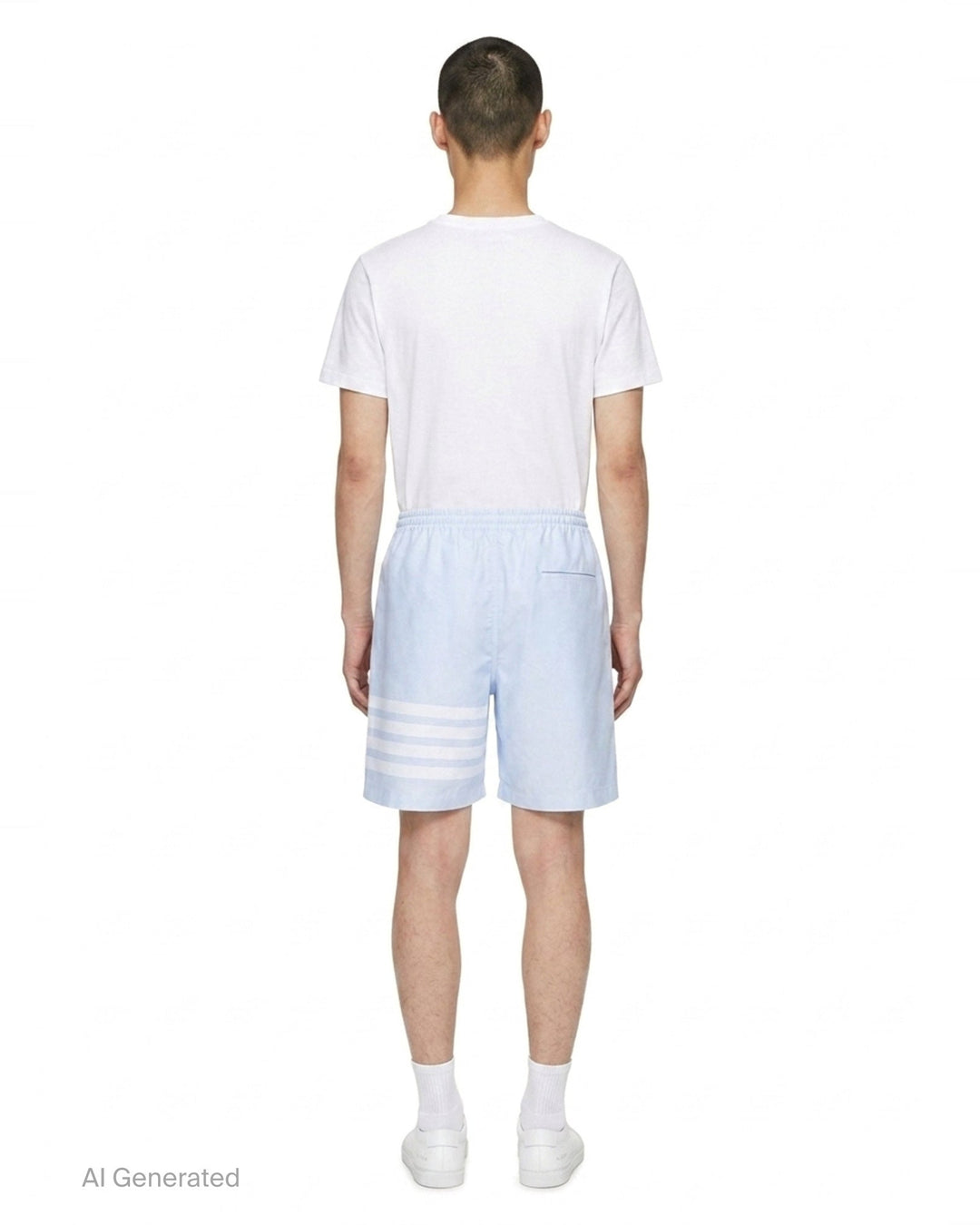 4-Bar Rugby Shorts | Thom Browne | Club21 - back