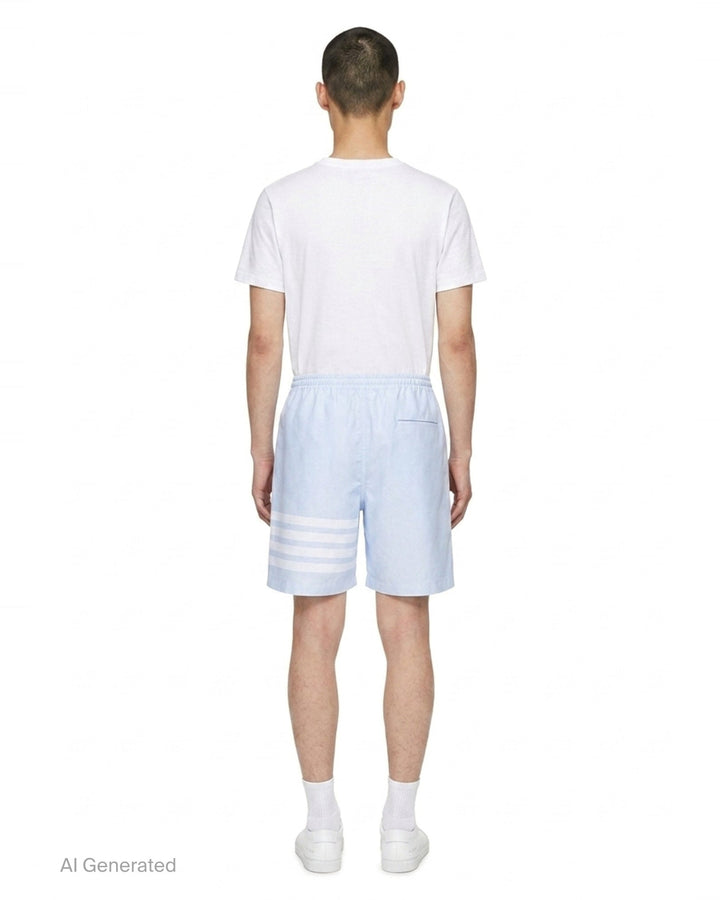 4-Bar Rugby Shorts | Thom Browne | Club21 - back