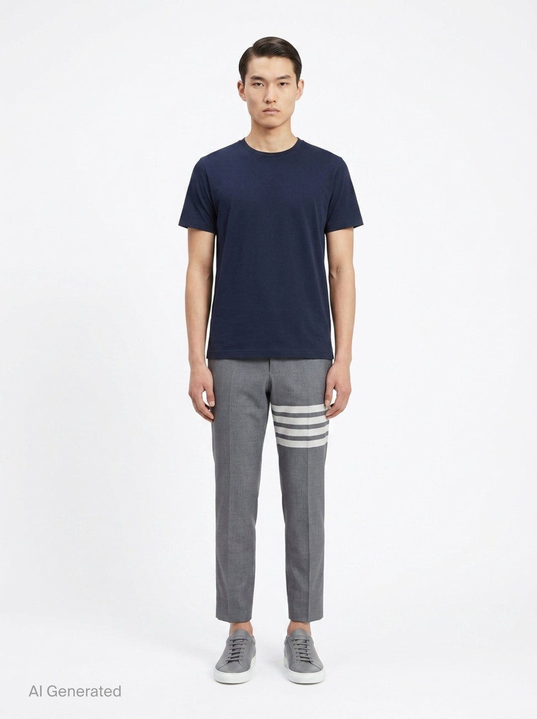 4-Bar Stripe Tailored Trousers | Thom Browne | Club21 - front