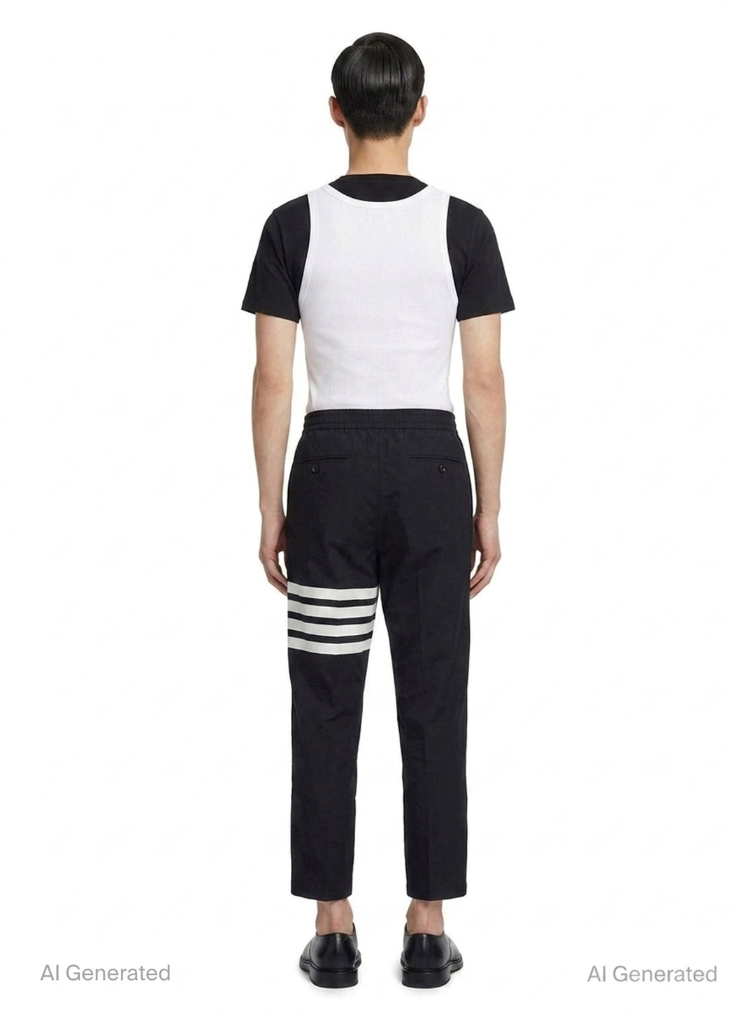 4-Bar Stripe Track Trousers | Thom Browne | Club21 - back