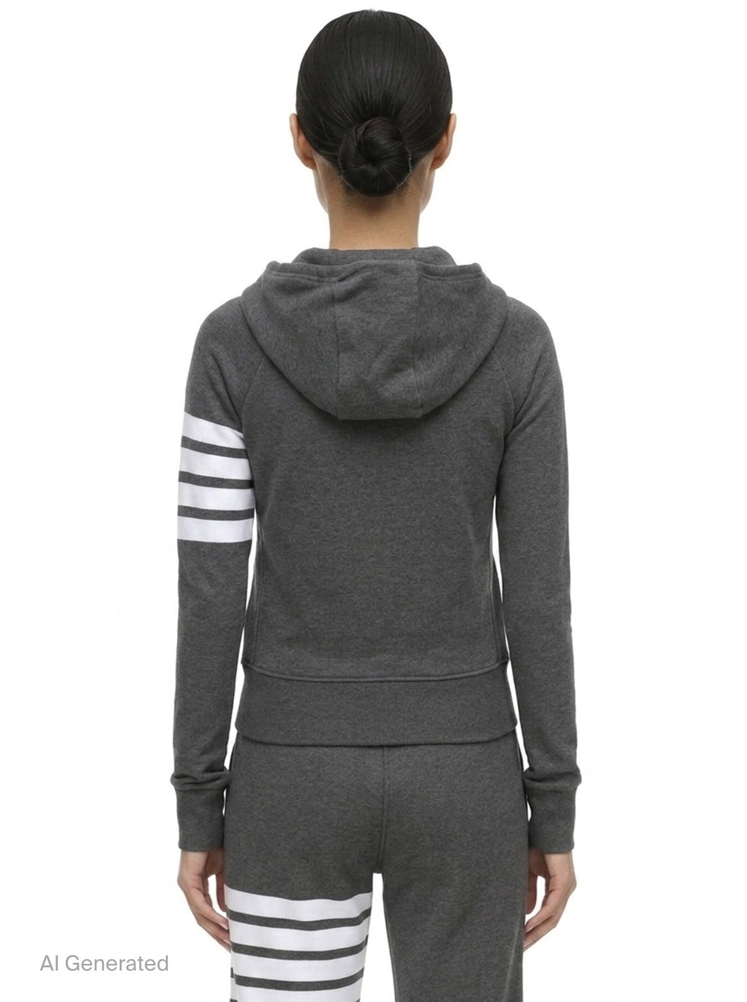 4-Bar Zip Hoodie | Thom Browne | Club21 - back