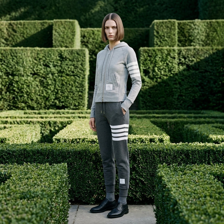 4-Bar Zip Hoodie | Thom Browne | Club21 - lifestyle