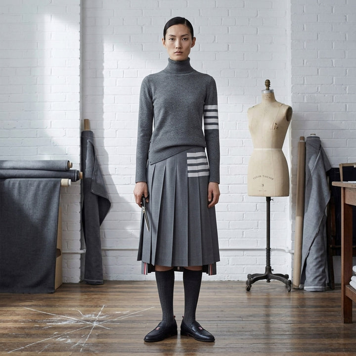 Cashmere Turtleneck Sweater | Thom Browne | Club21 - lifestyle