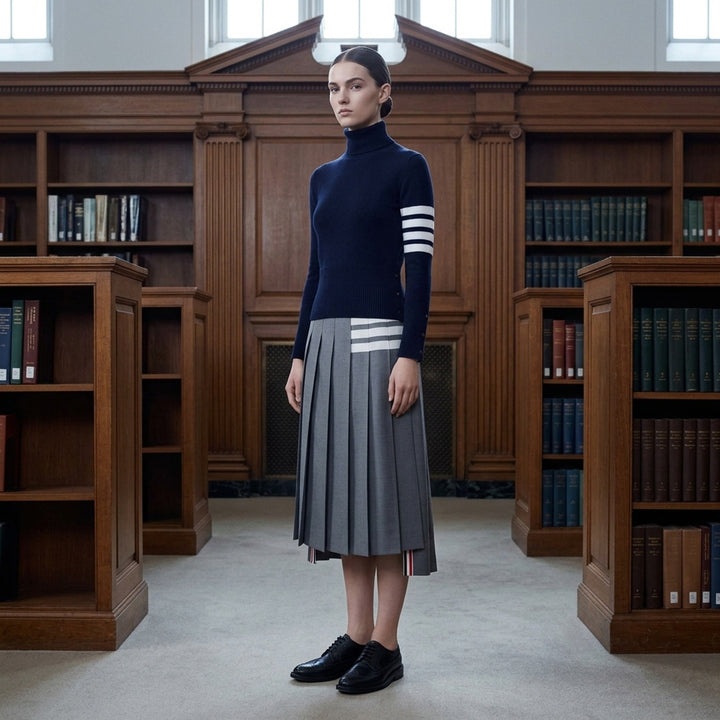 Cashmere Turtleneck Sweater | Thom Browne | Club21 - lifestyle