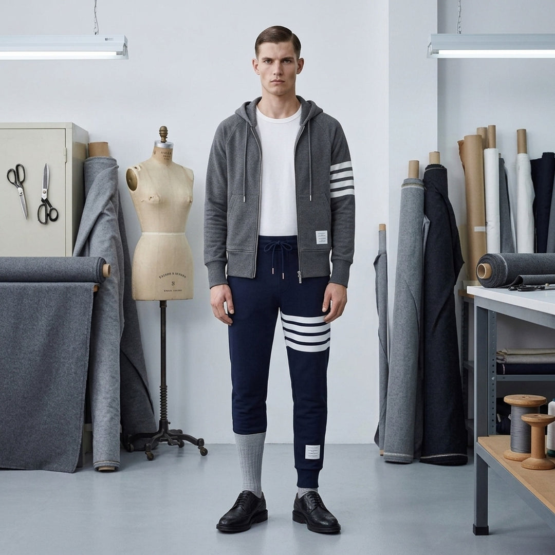 Classic 4-Bar Stripe Sweatpants | Thom Browne | Club21 - lifestyle
