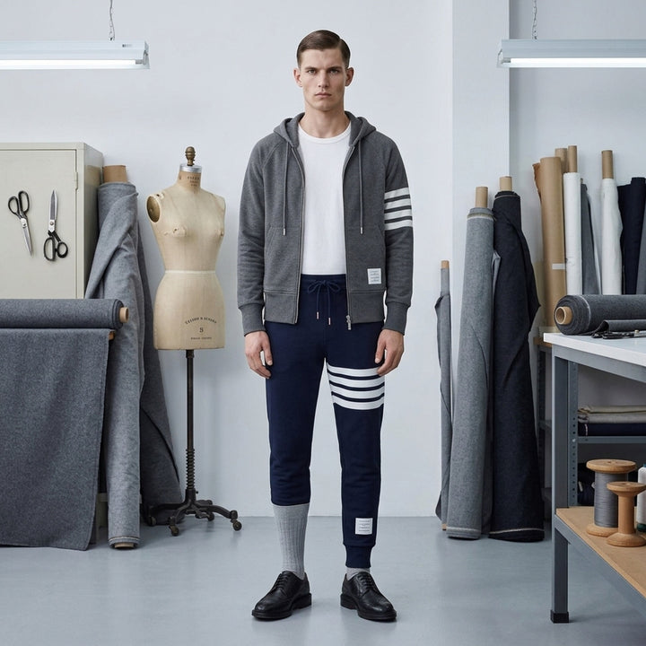 Classic 4-Bar Stripe Sweatpants | Thom Browne | Club21 - lifestyle