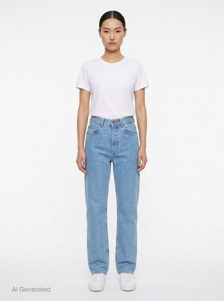 Classic 5-Pocket Jeans | Thom Browne | Club21 - front
